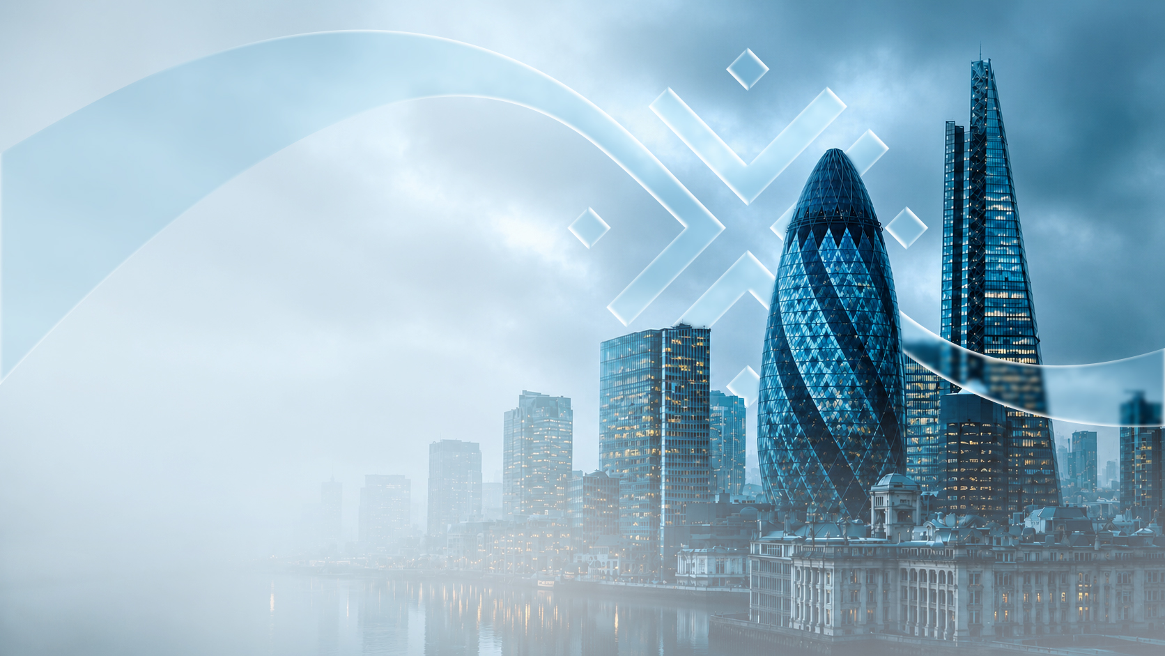 Aadya hero background — London financial district